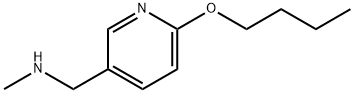 6-Butoxy-N-methyl-3-pyridinemethanamine Structure