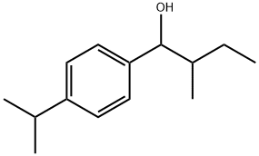 4-(1-Methylethyl)-α-(1-methylpropyl)benzenemethanol Structure