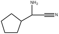 Cyclopentaneacetonitrile, α-amino- Structure