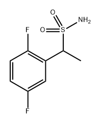 Benzenemethanesulfonamide, 2,5-difluoro-α-methyl- Structure