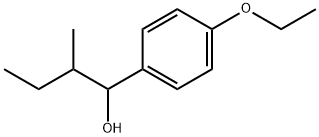 4-Ethoxy-α-(1-methylpropyl)benzenemethanol Structure