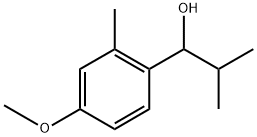 1-(4-methoxy-2-methylphenyl)-2-methylpropan-1-ol 구조식 이미지