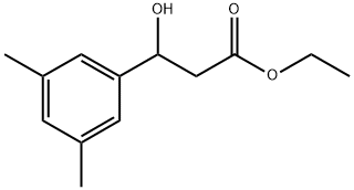 ethyl 3-(3,5-dimethylphenyl)-3-hydroxypropanoate Structure