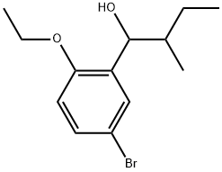 5-Bromo-2-ethoxy-α-(1-methylpropyl)benzenemethanol Structure