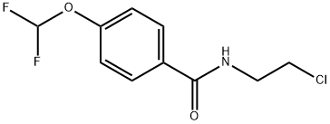 N-(2-Chloroethyl)-4-(difluoromethoxy)benzamide Structure