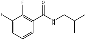 2,3-Difluoro-N-(2-methylpropyl)benzamide Structure
