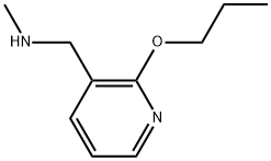 N-Methyl-2-propoxy-3-pyridinemethanamine Structure