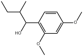 2,4-Dimethoxy-α-(1-methylpropyl)benzenemethanol Structure