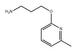 3-((6-Methylpyridin-2-yl)oxy)propan-1-amine Structure