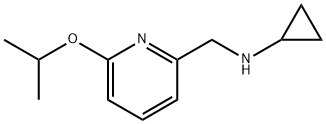 N-Cyclopropyl-6-(1-methylethoxy)-2-pyridinemethanamine Structure