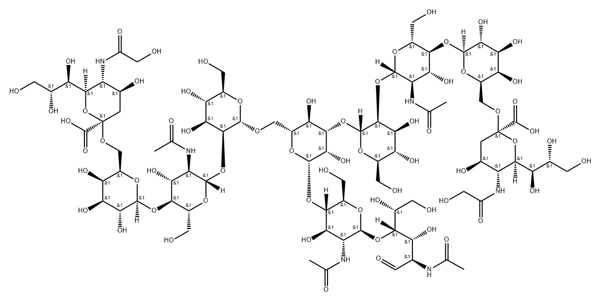 Neu5Gcα(2-6) N-Glycan Structure