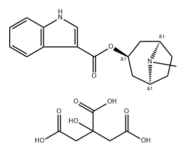 Tropisetron Citrate 구조식 이미지