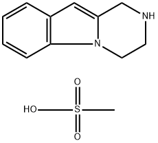 1,2,3,4-Tetrahydropyrazino[1,2-a]indole methanesulfonate Structure