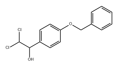 1-(4-(Bnzyloxy)phnyl)-2,2-dichlorothanol Structure