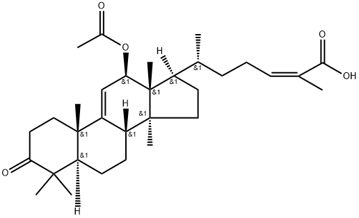 12β-acetoxycoccinic acid 구조식 이미지