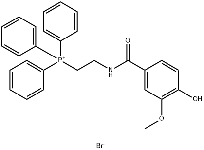 Mito-apocynin (C2) 구조식 이미지