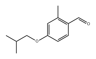 4-isobutoxy-2-methylbenzaldehyde Structure