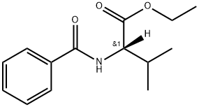 L-Valine-2-d, N-benzoyl-, ethyl ester 구조식 이미지