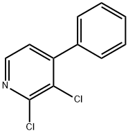 2,3-dichloro-4-phenylpyridine Structure