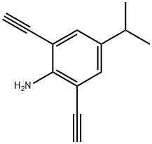 2,6-diethynyl-4-isopropylaniline Structure