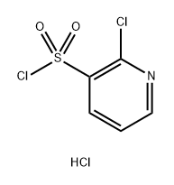 2-Chloropyridine-3-sulfonyl chloride hydrochloride Structure