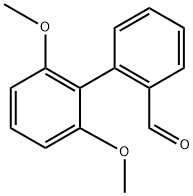 2',6'-dimethoxy-[1,1'-biphenyl]-2-carbaldehyde Structure