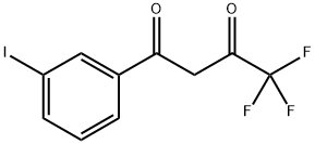 4,4,4-trifluoro-1-(3-iodophenyl)butane-1,3-dione Structure