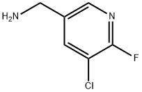 (5-chloro-6-fluoropyridin-3-yl)methanamine Structure