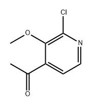 1-(2-Chloro-3-methoxypyridin-4-yl)ethanone Structure