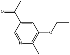 1-(5-Ethoxy-6-methyl-3-pyridinyl)ethanone Structure