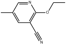 2-Ethoxy-5-methyl-3-pyridinecarbonitrile Structure