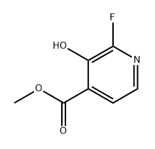 methyl 2-fluoro-3-hydroxyisonicotinate Structure