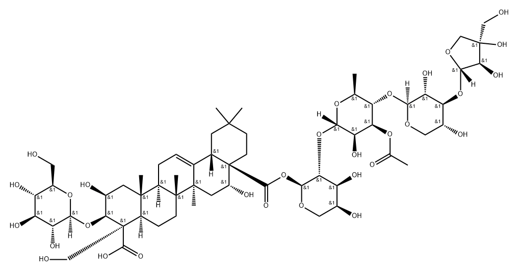 3''-O-acetyl-platyconic acid A 구조식 이미지