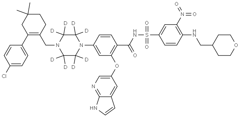 Venetoclax D8 Structure