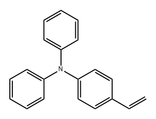 Benzenamine, 4-ethenyl-N,N-diphenyl-, homopolymer, syndiotactic 구조식 이미지