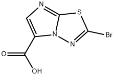 2-bromoimidazo[2,1-b][1,3,4]thiadiazole-5-carboxylic acid Structure