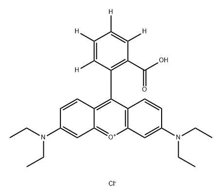 D4-Rhodamine B Structure