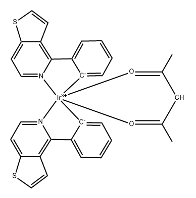 1258323-36-2 IridiuM(III) bis(4-phenylthieno[3,2-c]pyridinato-N,C2')acetylacetonate
