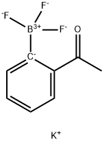 Potassium (2-acetylphenyl)trifluoroborate Structure