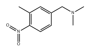 (4-Methyl-3-nitrophenyl)-n,n-dimethylmethanamine Structure