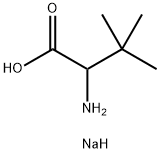 sodium 2-amino-3,3-dimethylbutanoate Structure