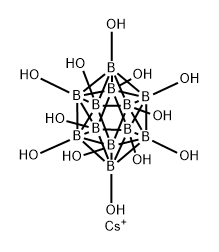 CESIUM DODECAHYDROXYDODECABORATE 구조식 이미지