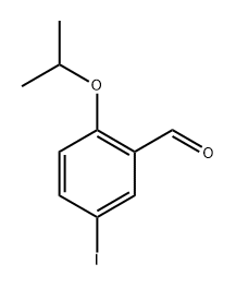 5-Iodo-2-isopropoxybenzaldehyde 구조식 이미지