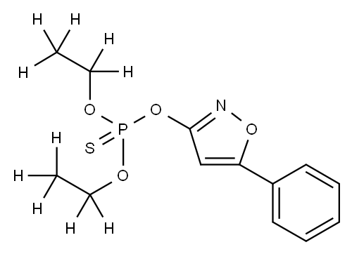 Isoxathion-d10 Structure