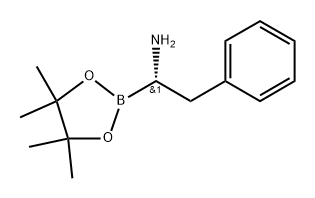 1,3,2-Dioxaborolane-2-methanamine, 4,4,5,5-tetramethyl-α-(phenylmethyl)-, (αS)- Structure