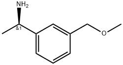 (R)-1-(3-(methoxymethyl)phenyl)ethan-1-amine 구조식 이미지