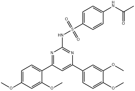 NusB-NusE interaction inhibitor-1 Structure