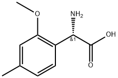 (2S)-2-amino-2-(2-methoxy-4-methylphenyl)acetic acid Structure