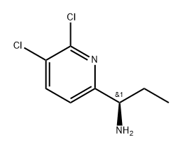 (R)-1-(5,6-dichloropyridin-2-yl)propan-1-amine Structure
