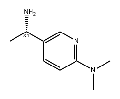 (S)-alpha-methyl-6-(dimethylamino)-3-pyridinemethanamine Structure